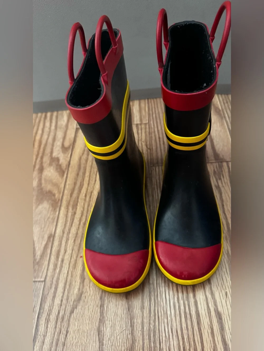Kids Fire Department Rain Boots size 13/1